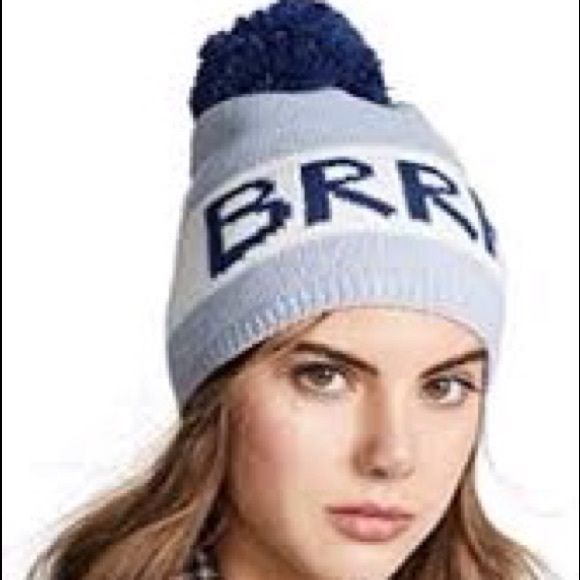 kate spade Accessories - NWT Kate Spade BRR Pom Pom Beanie